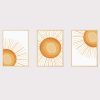 'Boho Sunshine' Set of 3 Nursery Prints UNFRAMED