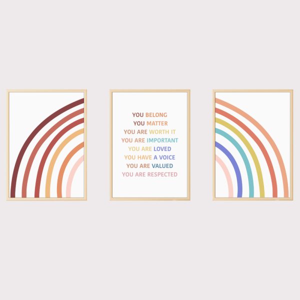 'In this Classroom' Set of 3 Prints UNFRAMED